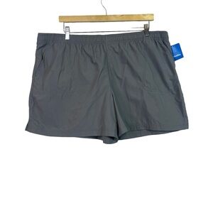 Columbia Women’s Sandy River Grey Shorts Outdoor Hiking Size XXL NWT